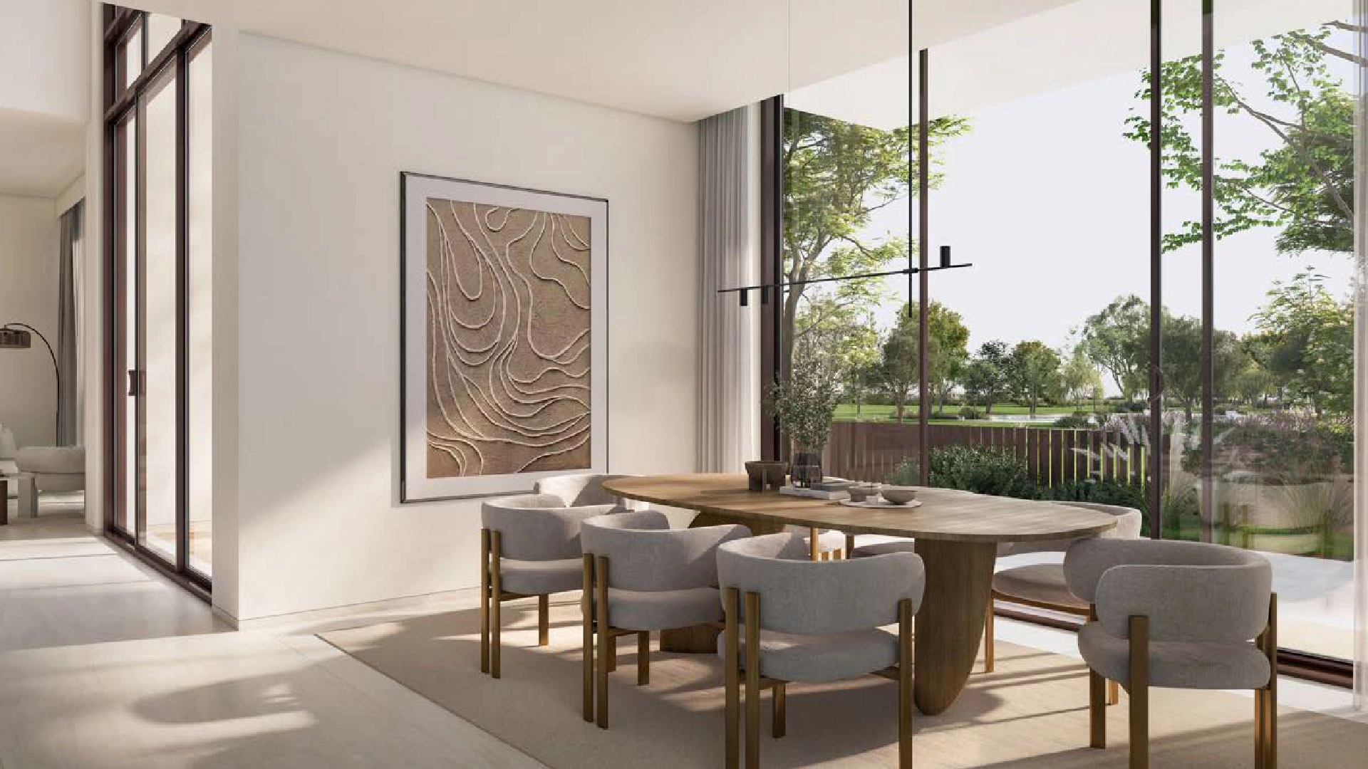 Open space designed for relaxation, entertainment, and comfort